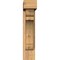 Ekena Millwork Olympic Block Smooth Bracket w/ Offset Brace, Western Red Cedar, 5 1/2"W x 18"D x 26"H BKT0604X18X26OLY05SWR - alternate 4